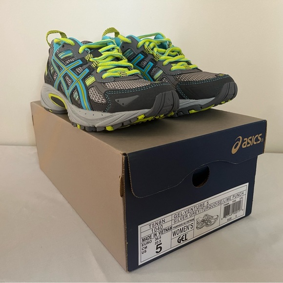 ASICS Running Shoes GEL Venture 5 Womens Size 5 - Picture 7 of 9
